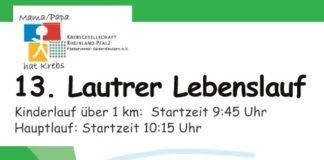Aufruf zur Kuchenspende für den 13. Lautrer Lebenslauf