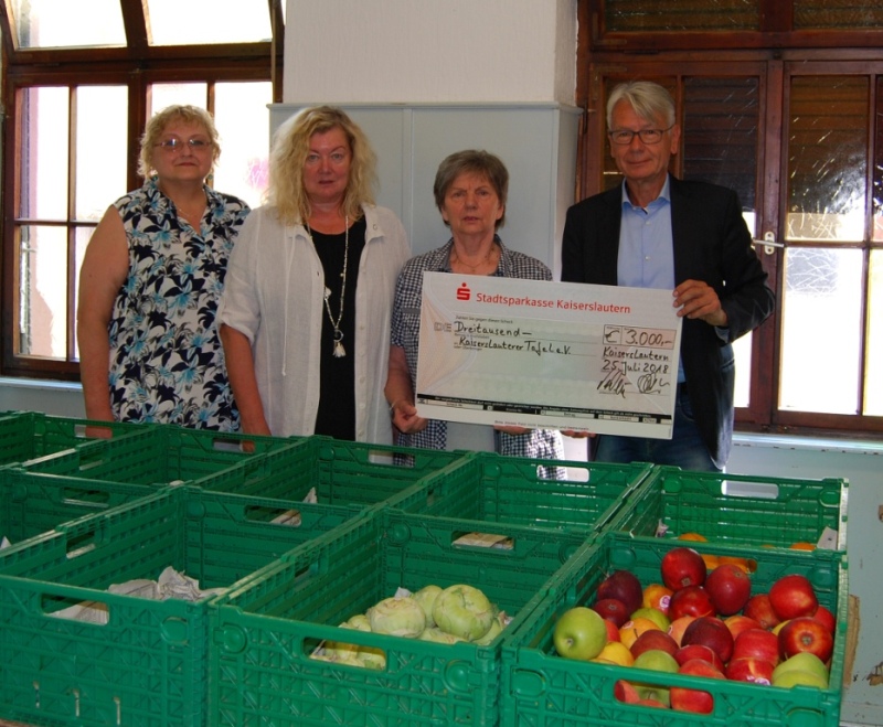 3 000 Euro Fur Die Kaiserslauterer Tafel