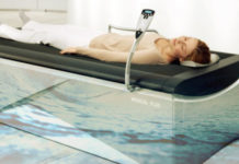 Massage durch Wasserkraft im ZAR Kaiserslautern