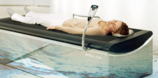 Massage durch Wasserkraft im ZAR Kaiserslautern