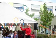 Kursana Domizil – Jongleur begeistert im Handumdrehen