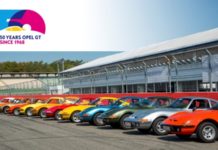 Wie vor 50 Jahren: Opel GT erobern den Hockenheimring