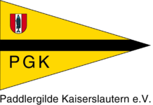 Paddlergilde mit goldenem Herbstanfang