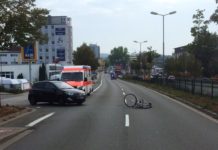 Unfall: Fahrradfahrerin benutzt Radweg in falsche Richtung