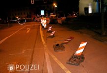 Zeugen nehmen Unfallfahrer Schlüssel ab