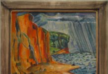 Erich Heckels „Nordküste der Flensburger Außenförde“ – Bild des Monats im mpk