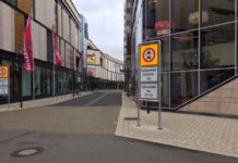 Schlägerei an der Mall