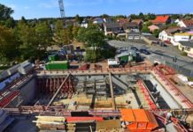 Neues Regenrückhaltebecken in Siegelbach