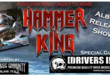 Hammer King – Album Release Show – Special Guest: Drivers Inc., Irish House 13.10.