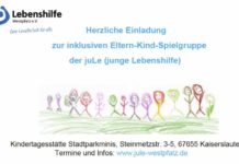 Inklusive Eltern-Kind-Spielgruppe der Jungen Lebenshilfe Westpfalz