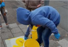 Den Schulweg eigenhändig sicherer gemacht