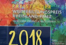 Weiterbildungspreis des Landes Rheinland-Pfalz 2018 geht an die Volkshochschule Kaiserslautern