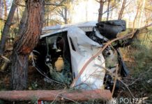 Mit über 2 Promille Unfall gebaut