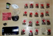 Vor Polizeikontrolle geflüchtet – Drogen sichergestellt