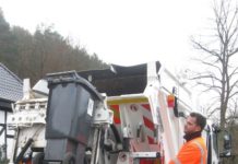 Verschiebung der Abfallentsorgung während der Feiertage und dem Jahreswechsel