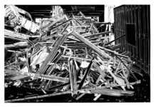 Unrat und Natur – Linolschnitte von Philipp Hennevogl im mpk