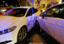 Es kracht auf der Kreuzung