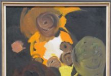 „Orange rotierend“ von Ernst Wilhelm Nay – Bild des Monats im mpk