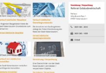 Abteilung Liegenschaften bietet ab sofort Newsletter