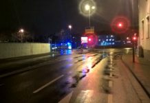 Beim Abbiegen Fußgängerin angefahren