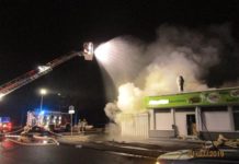 Brand in einer Gaststätte