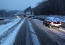 Unfälle auf Eis und Schnee
