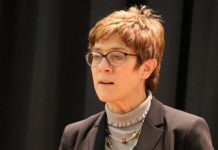 Die neue CDU-Bundesvorsitzende Annegret Kramp-Karrenbauer „AKK“ mobilisiert Kaiserslautern