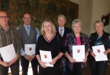 Stadt Kaiserslautern ehrt fünf Mitarbeiterinnen und Mitarbeiter anlässlich ihres vierzigjährigen Dienstjubiläums