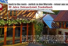 Holzwerkstat: 2019 back to the roots – zurück zu den Wurzeln – retour aux sources
