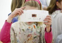 Kinderkunstkurs für Sechs- bis Neunjährige – Museumspädagogisches Angebot des mpk