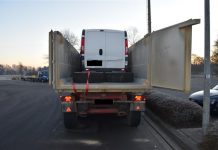 A6/Ramstein-Miesenbach, Kurioser Autotransport auf der Autobahn