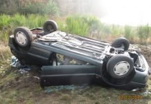 Junger Fahrer überschlägt sich mit seinem Fahrzeug