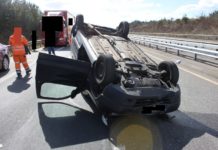 PKW überschlägt sich – Ein Leichtverletzter