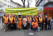 „Gemeinsam für ein sauberes Kaiserslautern!“ Bürgermeisterin eröffnet Lautrer Kehrwoche