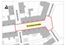 Kanalerneuerung im Bereich Schützenstraße 77-86 – Geänderte Verkehrsführung ab 6. Mai