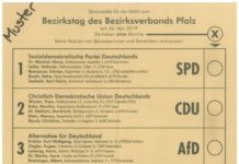 Pfälzerinnen und Pfälzer wählen ihr Parlament – Bezirkstagswahl am 26. Mai