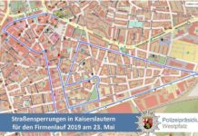 Straßensperrungen wegen Firmenlauf