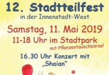 Stadtteilfest der Innenstadt West im Stadtpark