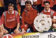 Golden Girl entwirft DFB-Meisterschale – Gespräch und kurze Kunstpause im mpk