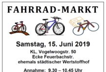 Samstag 15. Juni 2019: terre des hommes – Fahrradmarkt in Kaiserslautern