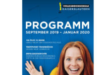Das neue VHS Programm 2/2019 ist online