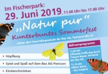 Mieterfest der Bau AG am 29. Juni 2019 im Fischerpark