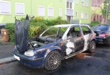 PKW ausgebrannt