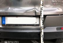 Wer hat den Tiguan gerammt?