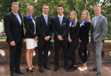 Am 5. August begann für zwei junge Damen und zwei junge Herren die Berufsausbildung bei der Volksbank in Kaiserslautern