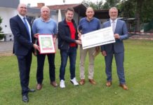 Treffpunkt Sport – Kreissparkasse Kaiserslautern unterstützt mit 5.000 Euro Sportverein