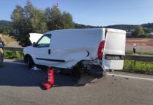 Schwerer Unfall wegen Pannenfahrzeug