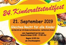 24. Kinderaltstadtfest am 21. September 2019