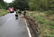 Nach Blick aufs Navi schwer verletzt