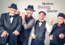 MODERN SWING QUARTET BEI „JAZZ IM TREPPENHAUS“ 2019